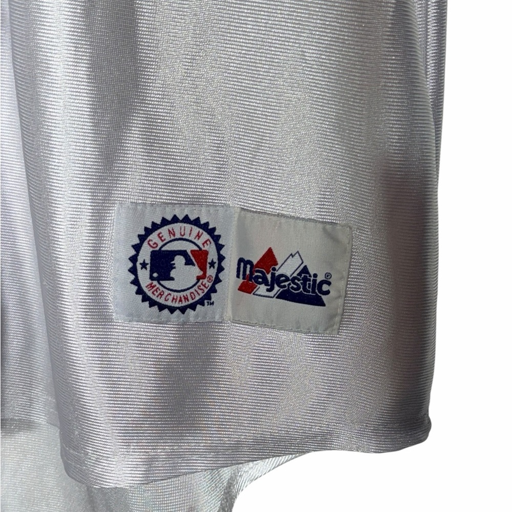 Majestic White Red Sox Baseball Jersey X-Large - Picture 2 of 5